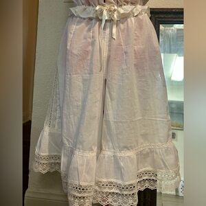 ♥️ Late Victorian / Early Edwardian Split drawers 🫶🏼